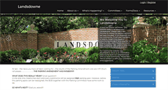 Desktop Screenshot of landsdowne.org