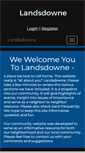 Mobile Screenshot of landsdowne.org